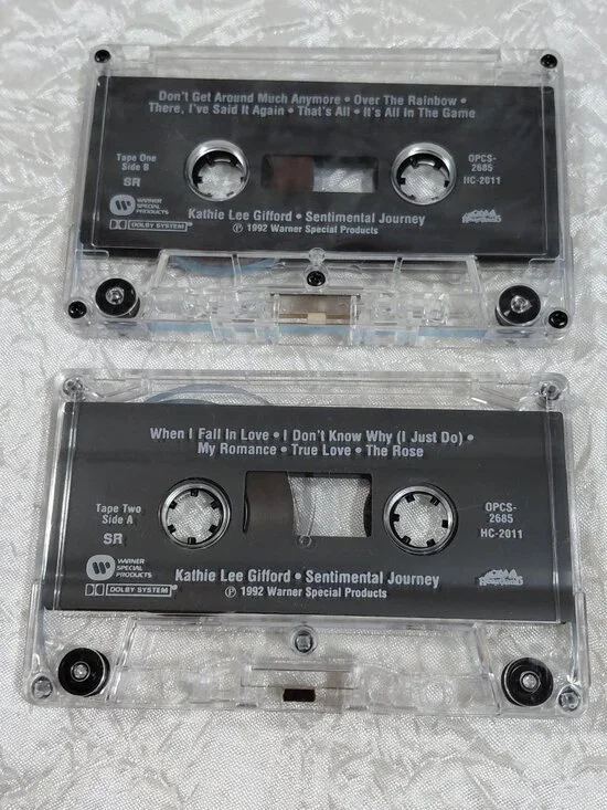 Kathie Lee Gifford Sentimental Journey Music Cassette 1992 Warner Special Produc - Picture 7 of 8